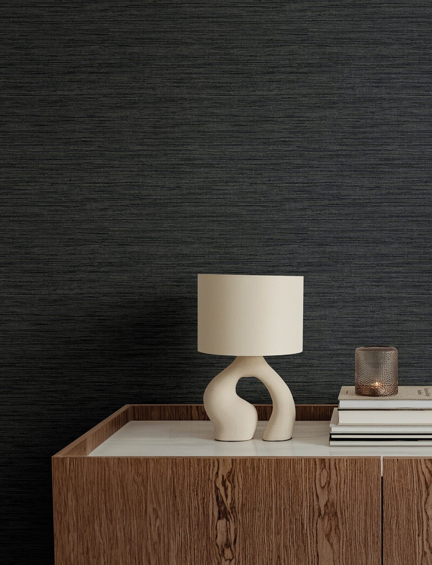 Solace Sheehan Faux Grasscloth Wallpaper