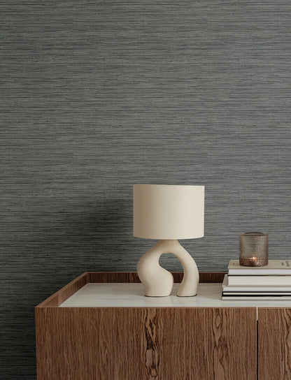 Solace Sheehan Faux Grasscloth Wallpaper