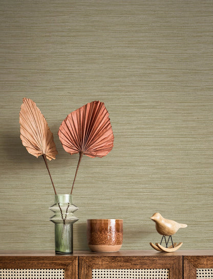 Solace Sheehan Faux Grasscloth Wallpaper