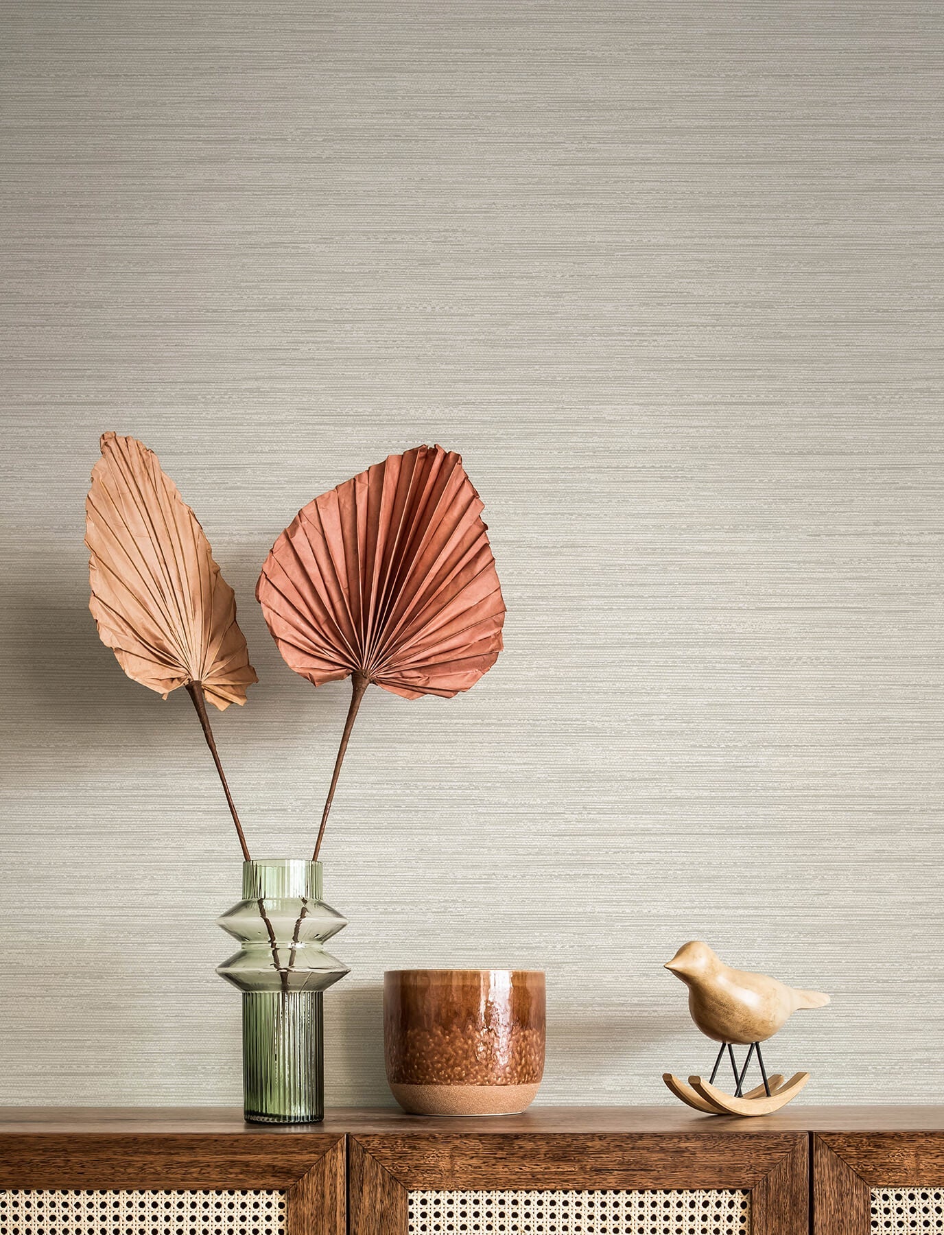 Solace Sheehan Faux Grasscloth Wallpaper