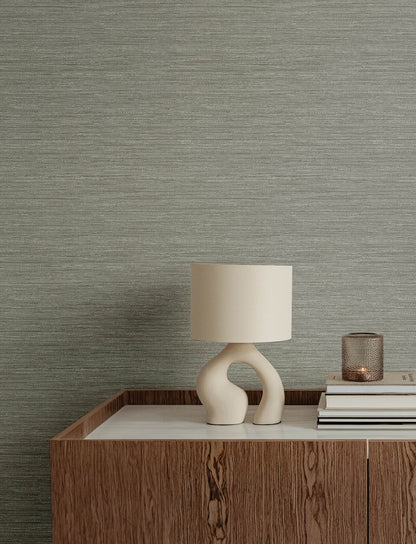 Solace Sheehan Faux Grasscloth Wallpaper