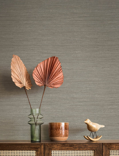 Solace Sheehan Faux Grasscloth Wallpaper