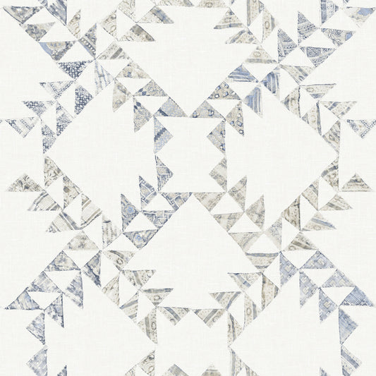 Yellowstone Scrap Quilt Wallpaper