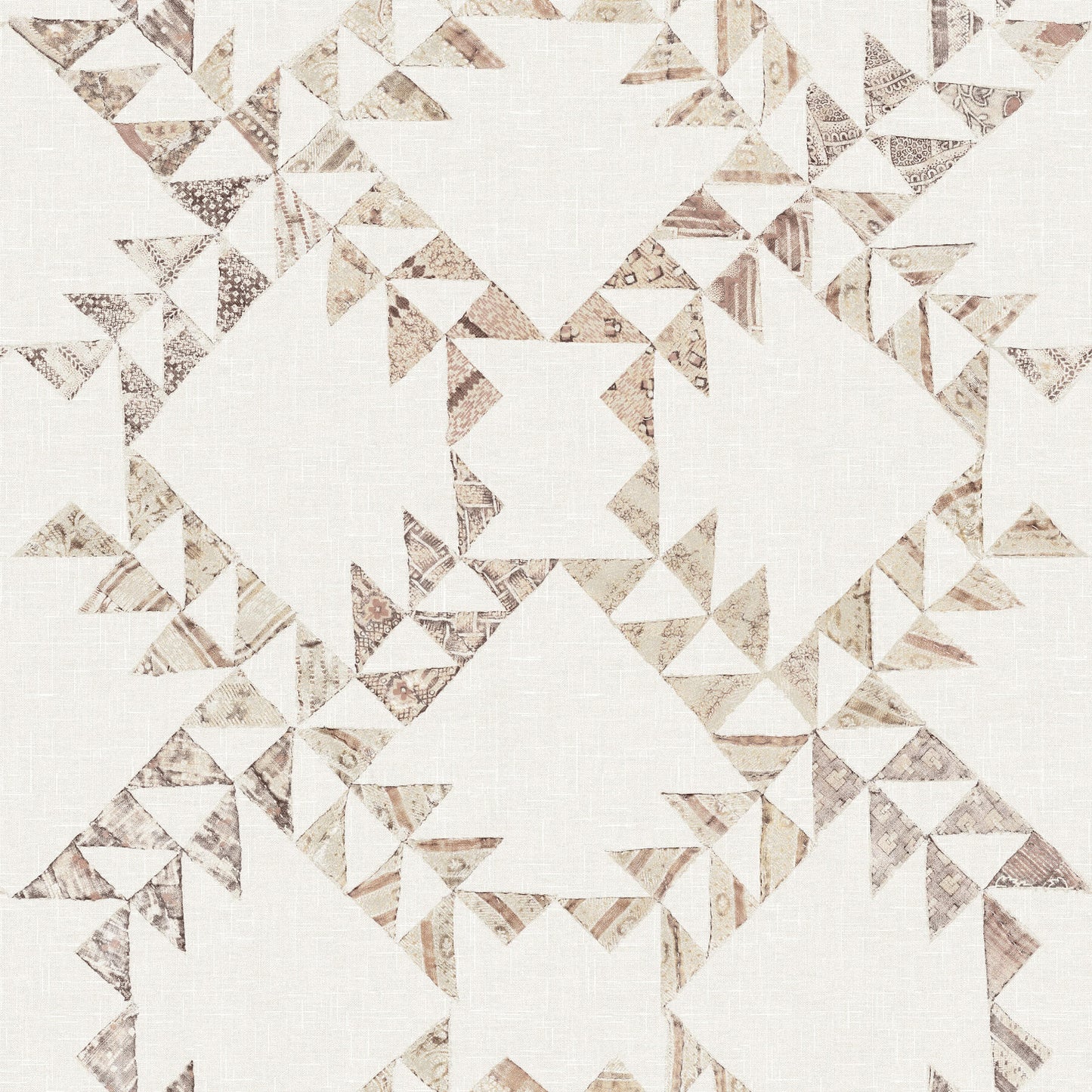 Yellowstone Scrap Quilt Wallpaper