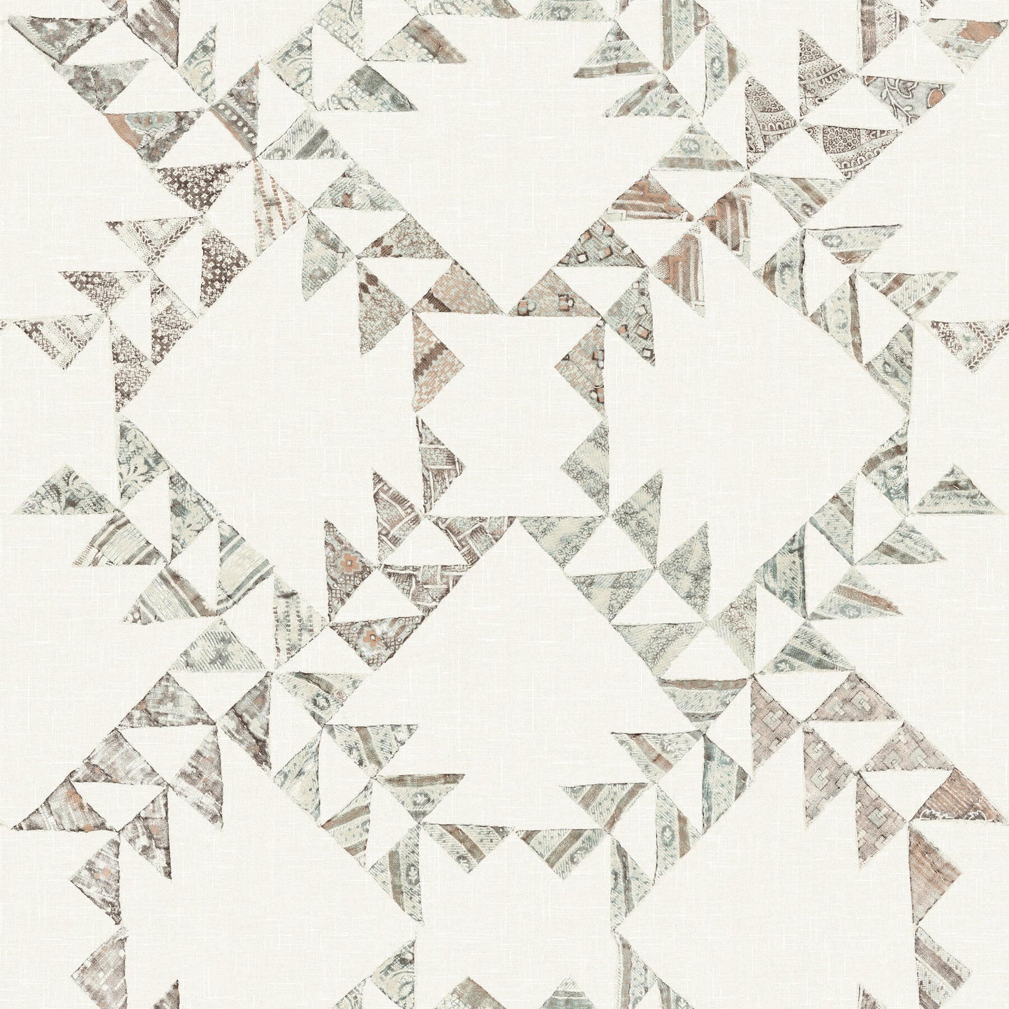 Yellowstone Scrap Quilt Wallpaper