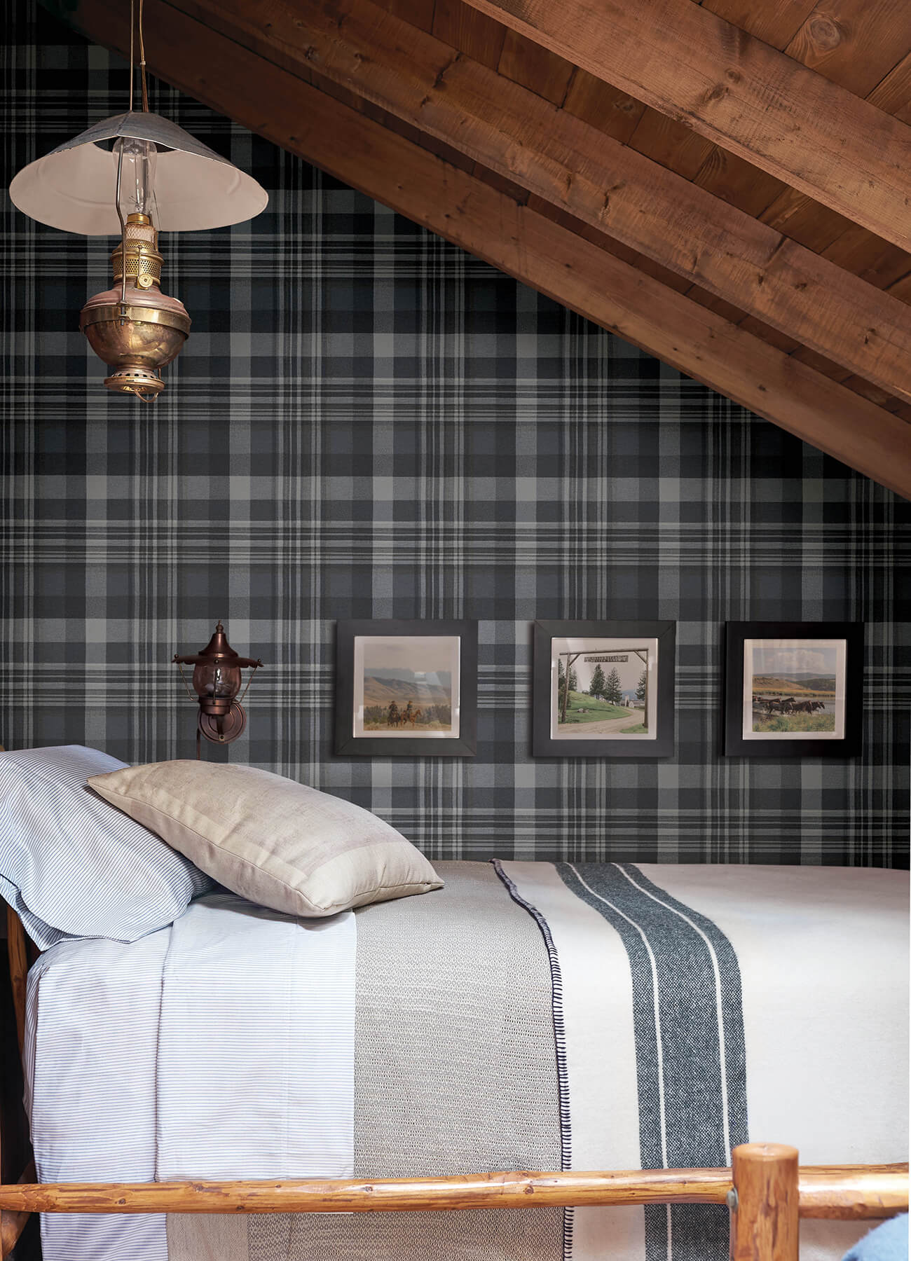Yellowstone Dutton Plaid Wallpaper