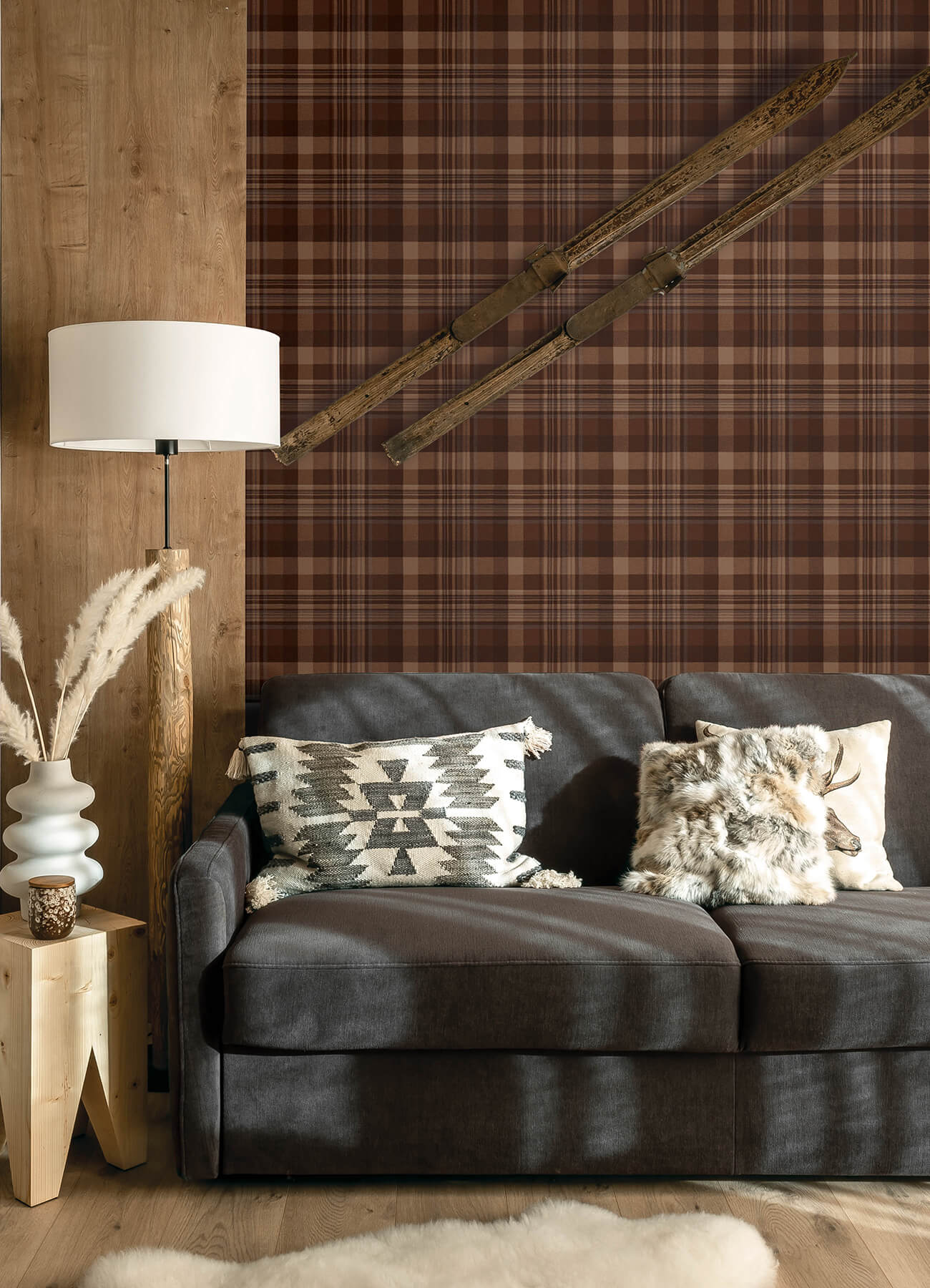 Yellowstone Dutton Plaid Wallpaper