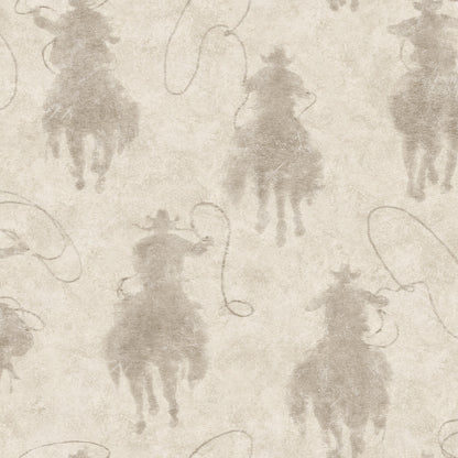 Yellowstone Stockman Silhouette Wallpaper