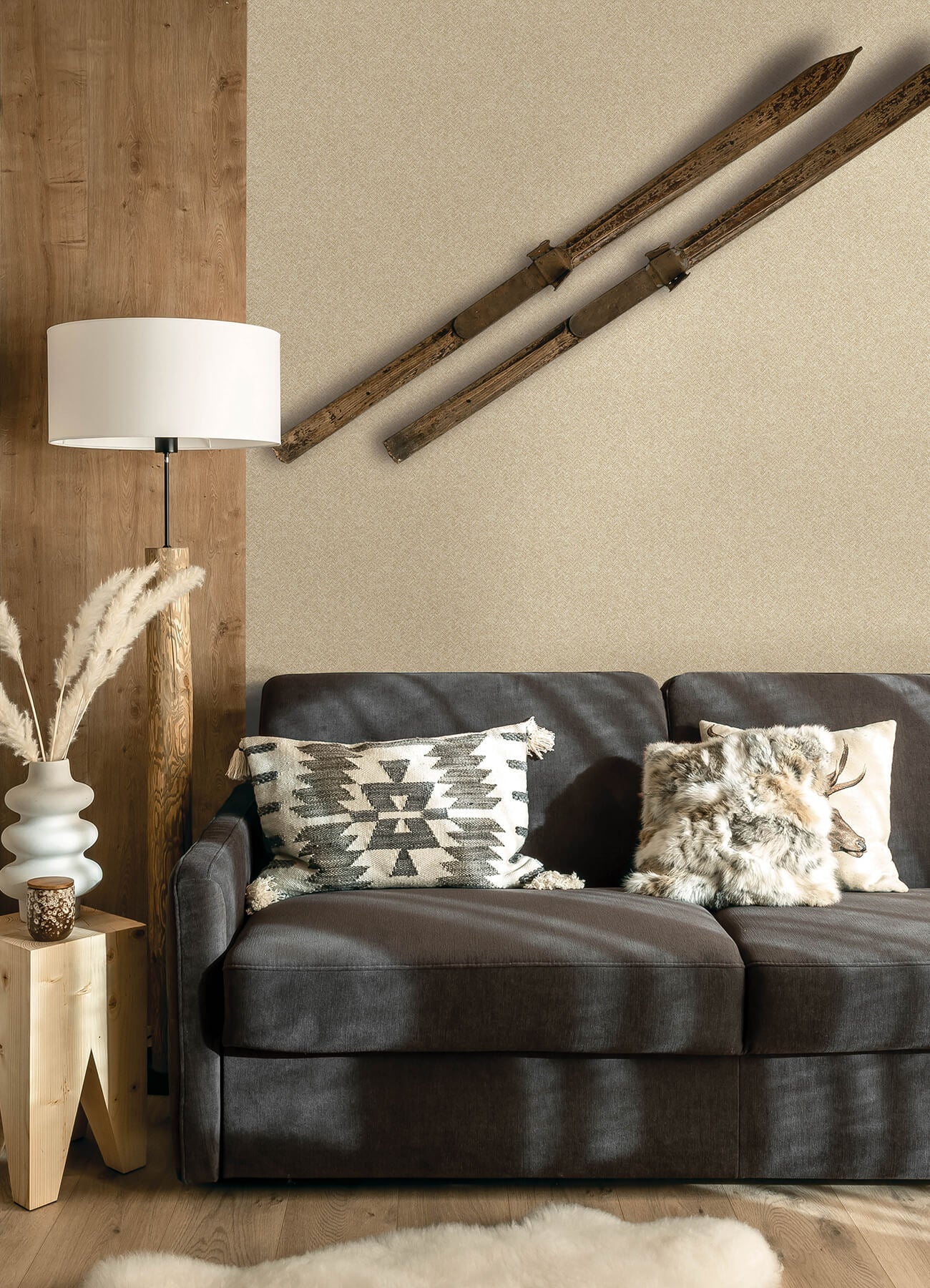 Yellowstone Woven Basket Wallpaper