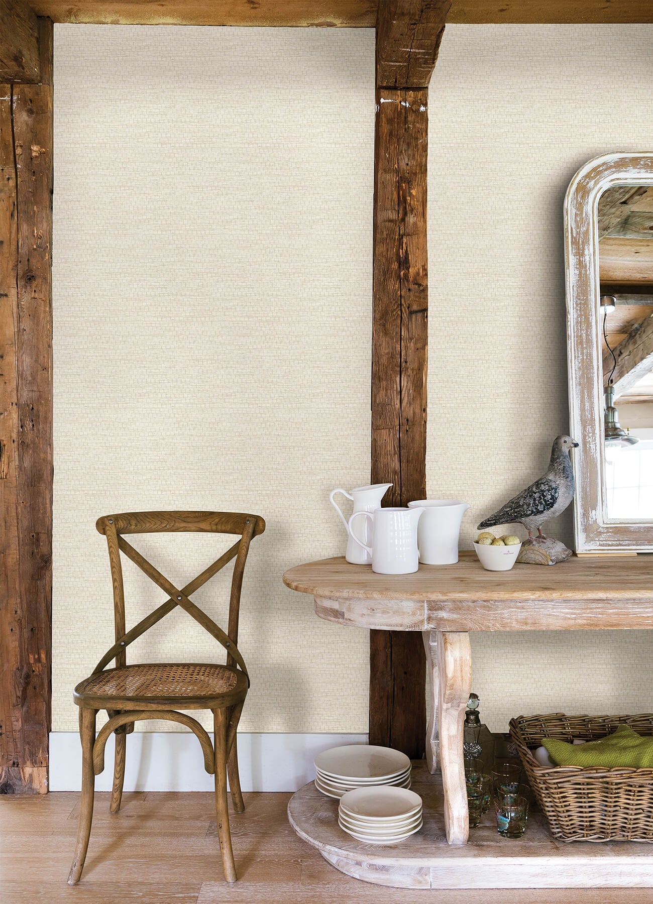 Yellowstone Plaited Grass Wallpaper