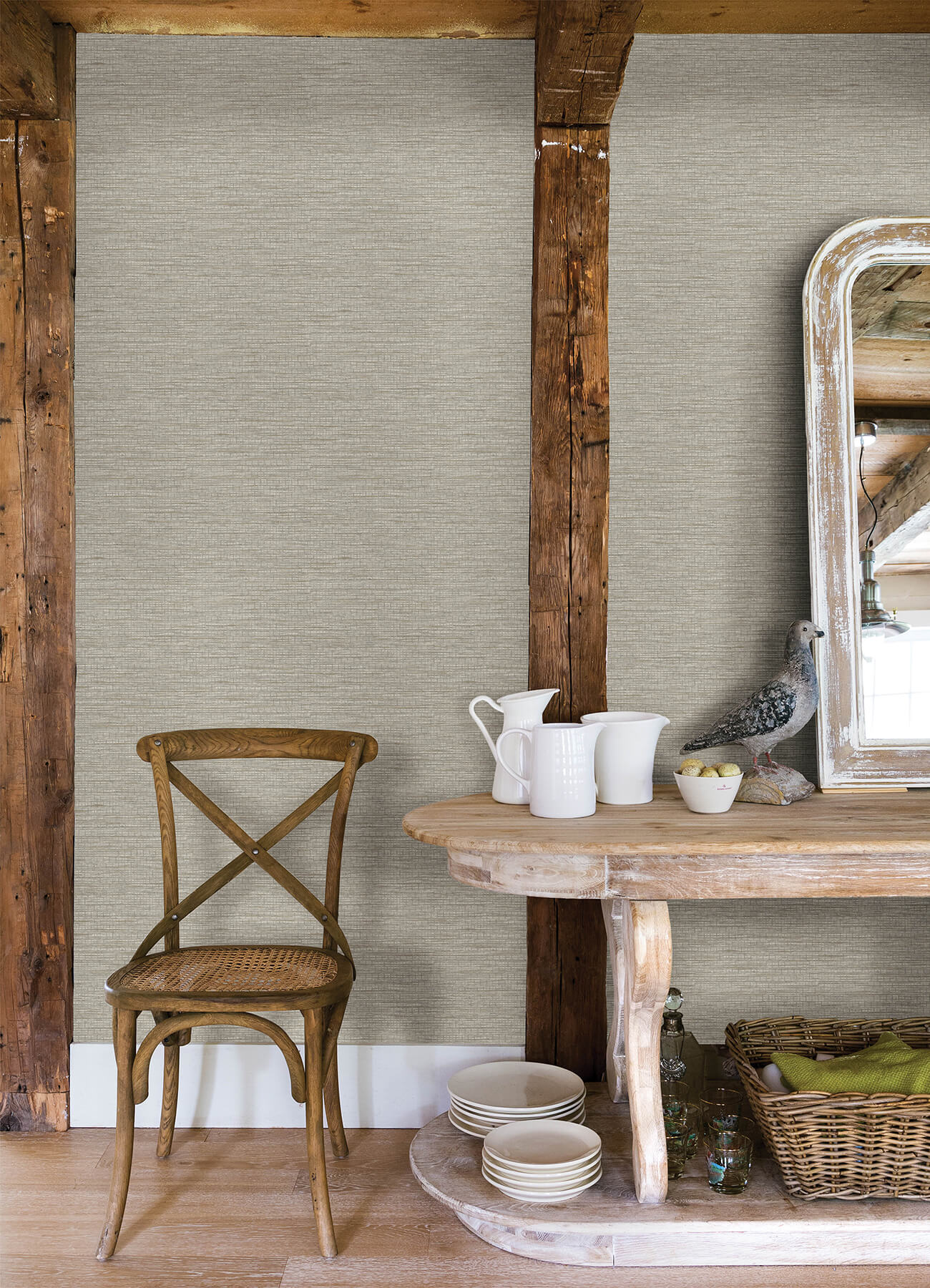 Yellowstone Plaited Grass Wallpaper