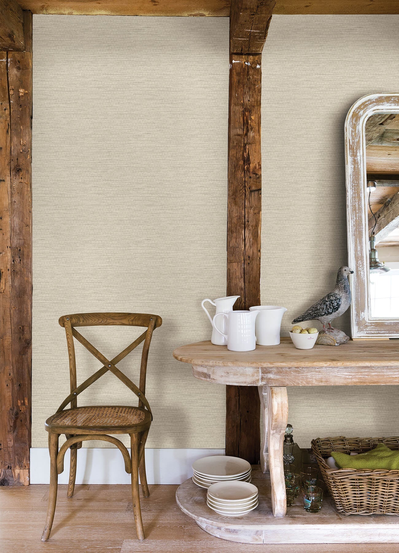 Yellowstone Plaited Grass Wallpaper