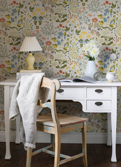 Botanica Groh Floral Wallpaper