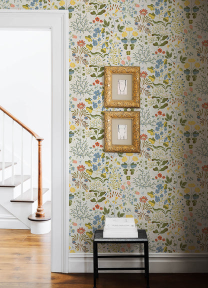 Botanica Groh Floral Wallpaper