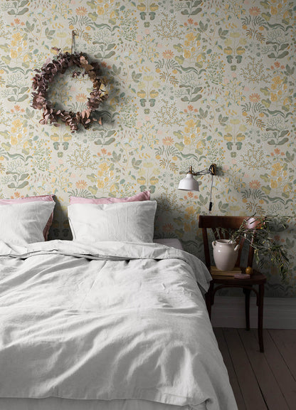 Botanica Groh Floral Wallpaper