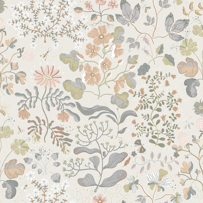 Botanica Groh Floral Wallpaper