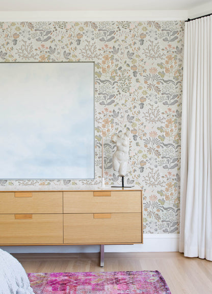Botanica Groh Floral Wallpaper