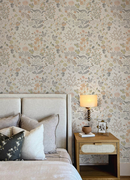 Botanica Groh Floral Wallpaper