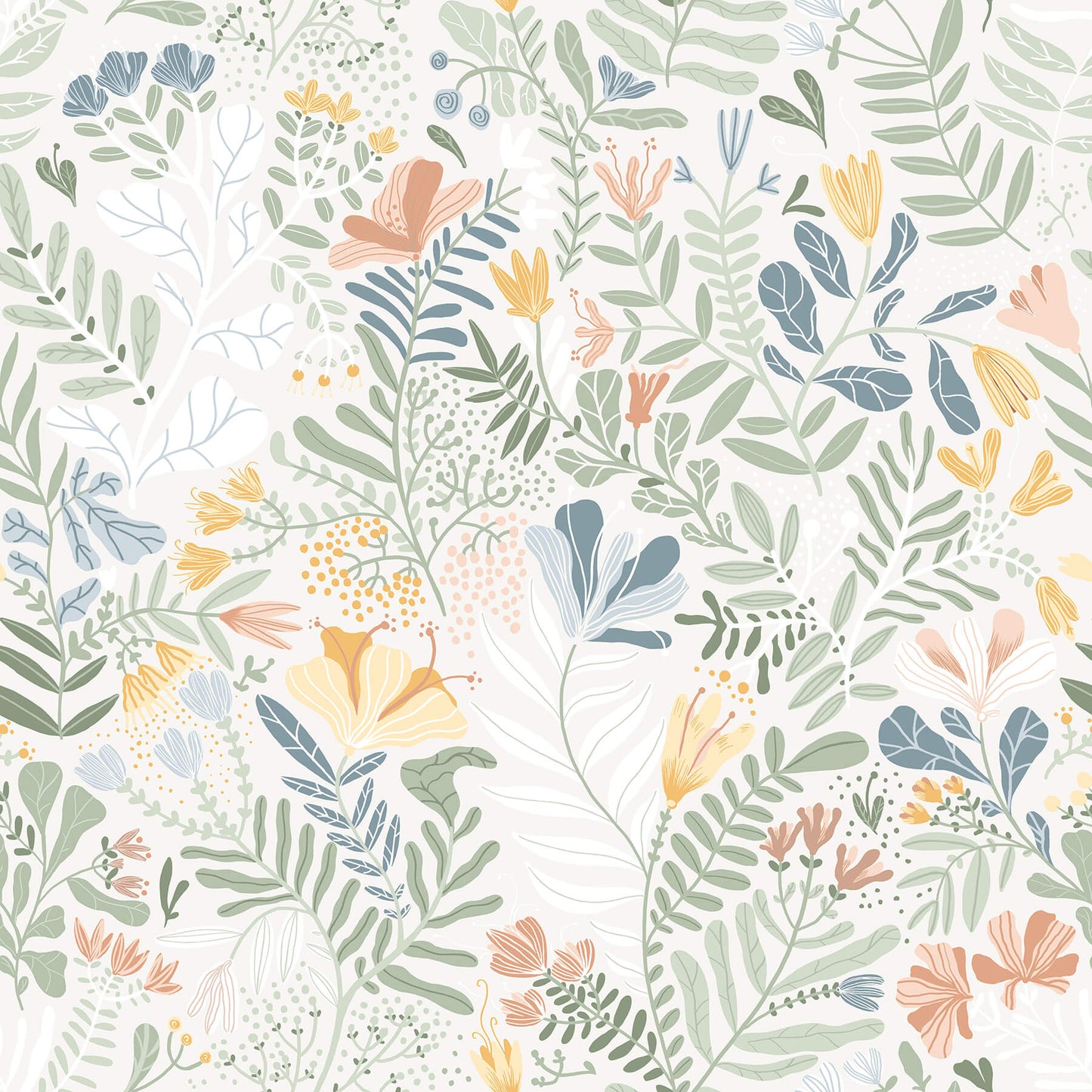 Botanica Brittsommar Wallpaper