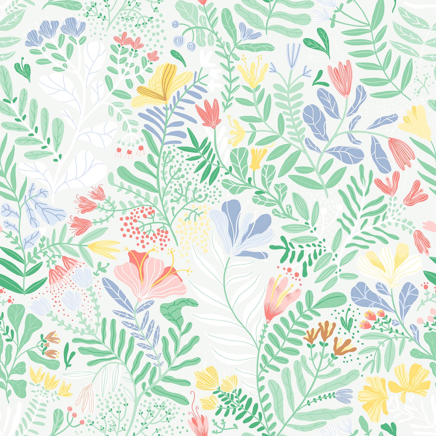 Botanica Brittsommar Wallpaper