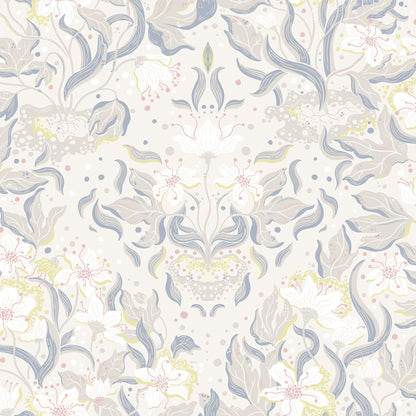 Botanica Lisa Floral Damask Wallpaper