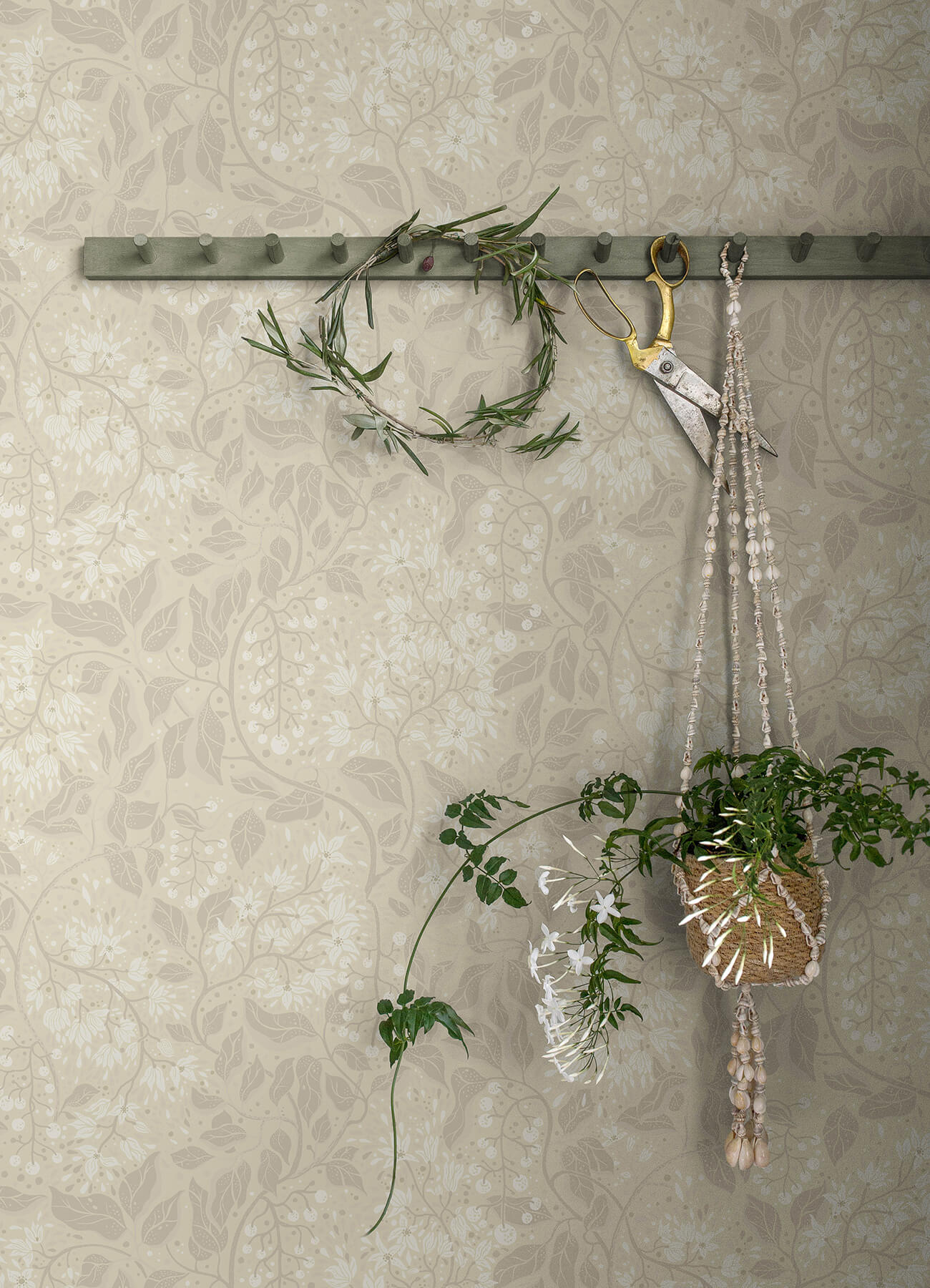 Botanica Turi Twining Vines Wallpaper