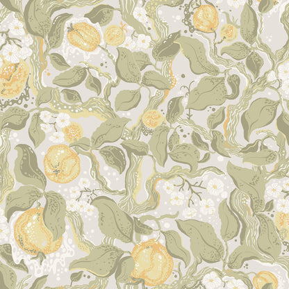 Botanica Kort Fruit & Floral Wallpaper