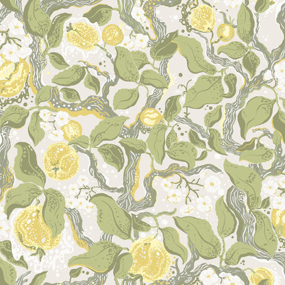 Botanica Kort Fruit & Floral Wallpaper