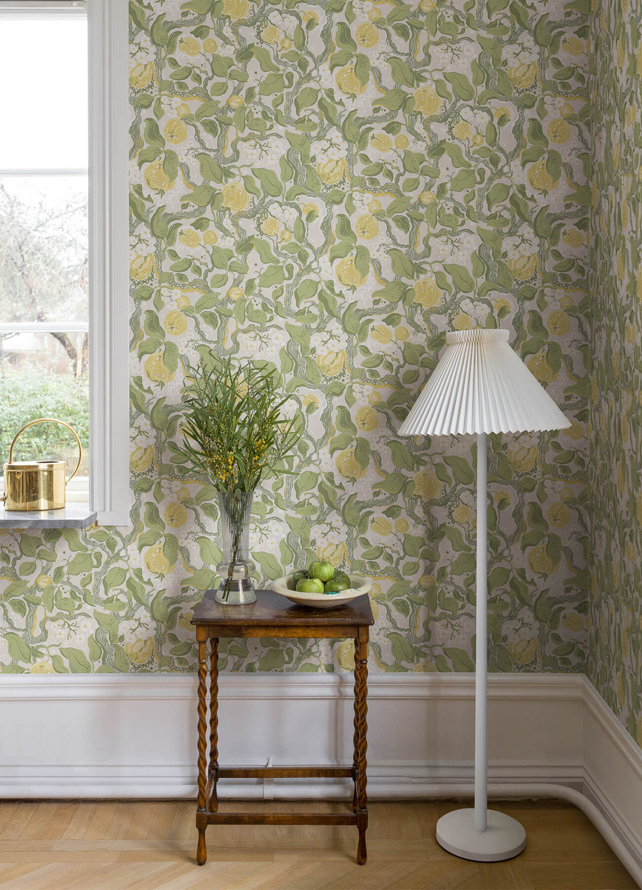 Botanica Kort Fruit & Floral Wallpaper