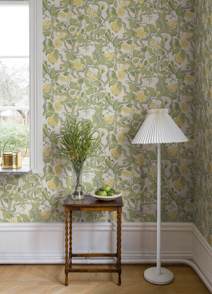 Botanica Kort Fruit & Floral Wallpaper