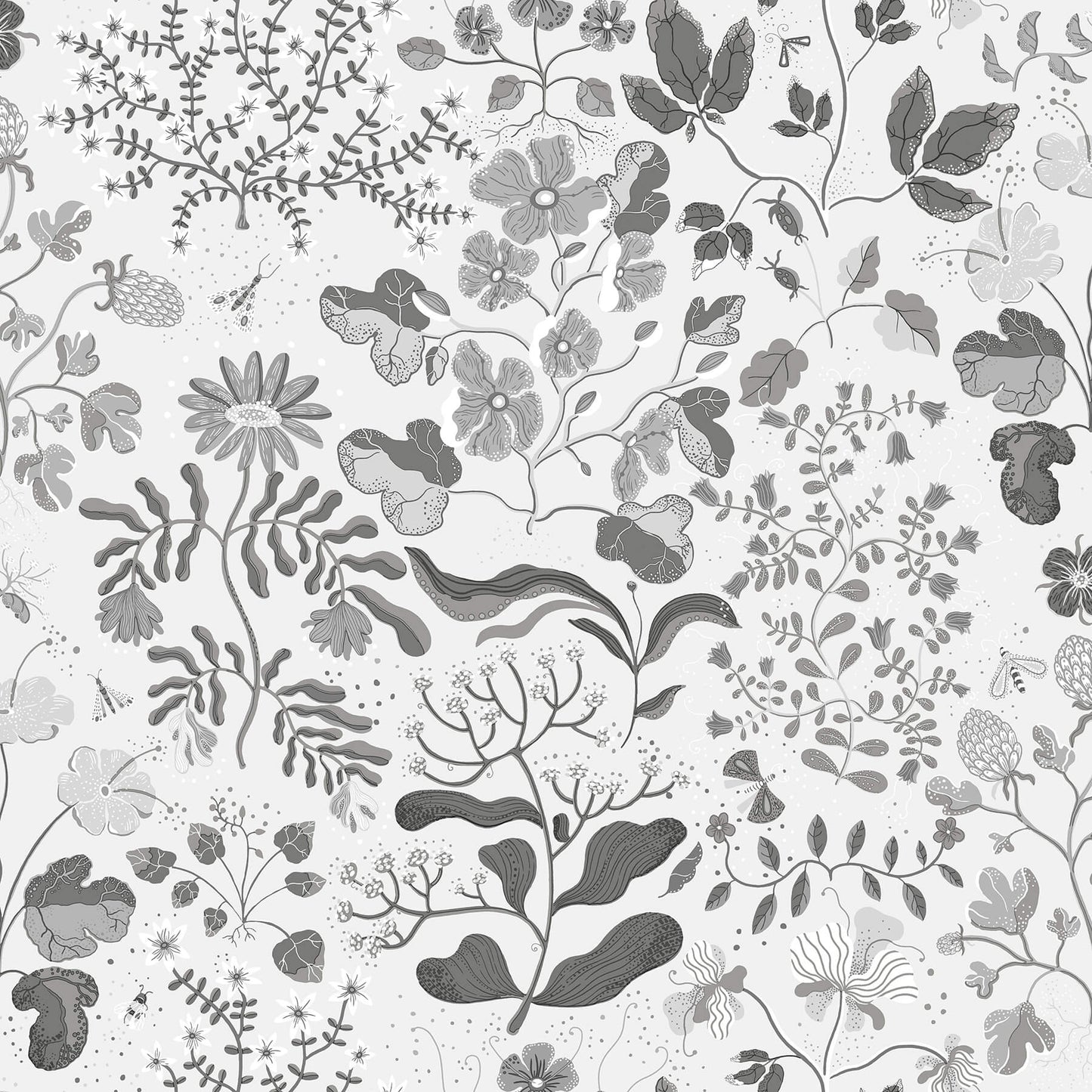 Botanica Groh Floral Wallpaper