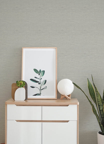 Botanica Agave Faux Grasscloth Wallpaper