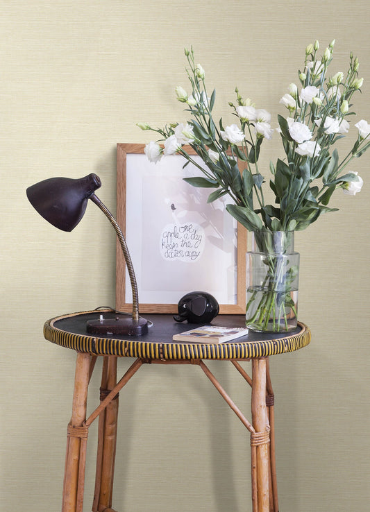 Botanica Agave Faux Grasscloth Wallpaper
