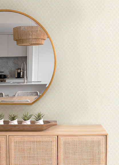 Botanica Trevor Leaf Trellis Wallpaper