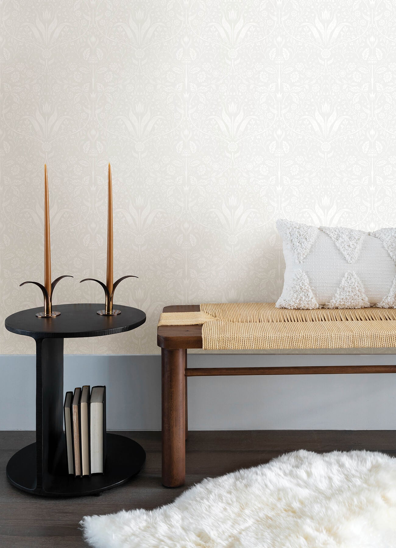 Botanica Mara Tulip Ogee Wallpaper