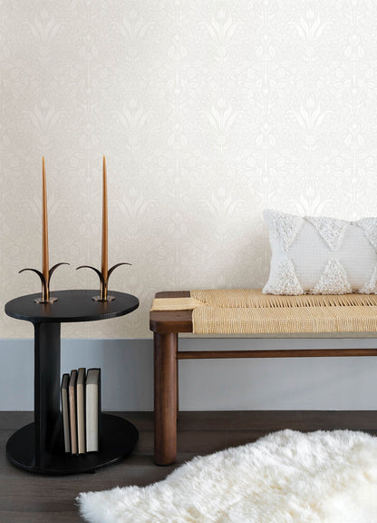 Botanica Mara Tulip Ogee Wallpaper