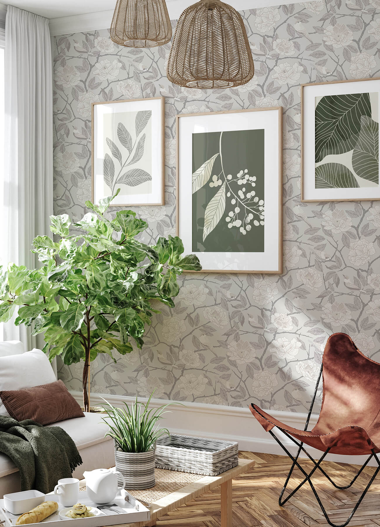 Botanica Bernadina Rosebush Wallpaper