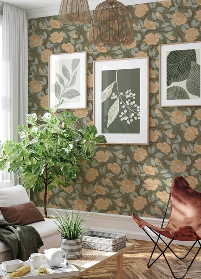 Botanica Bernadina Rosebush Wallpaper