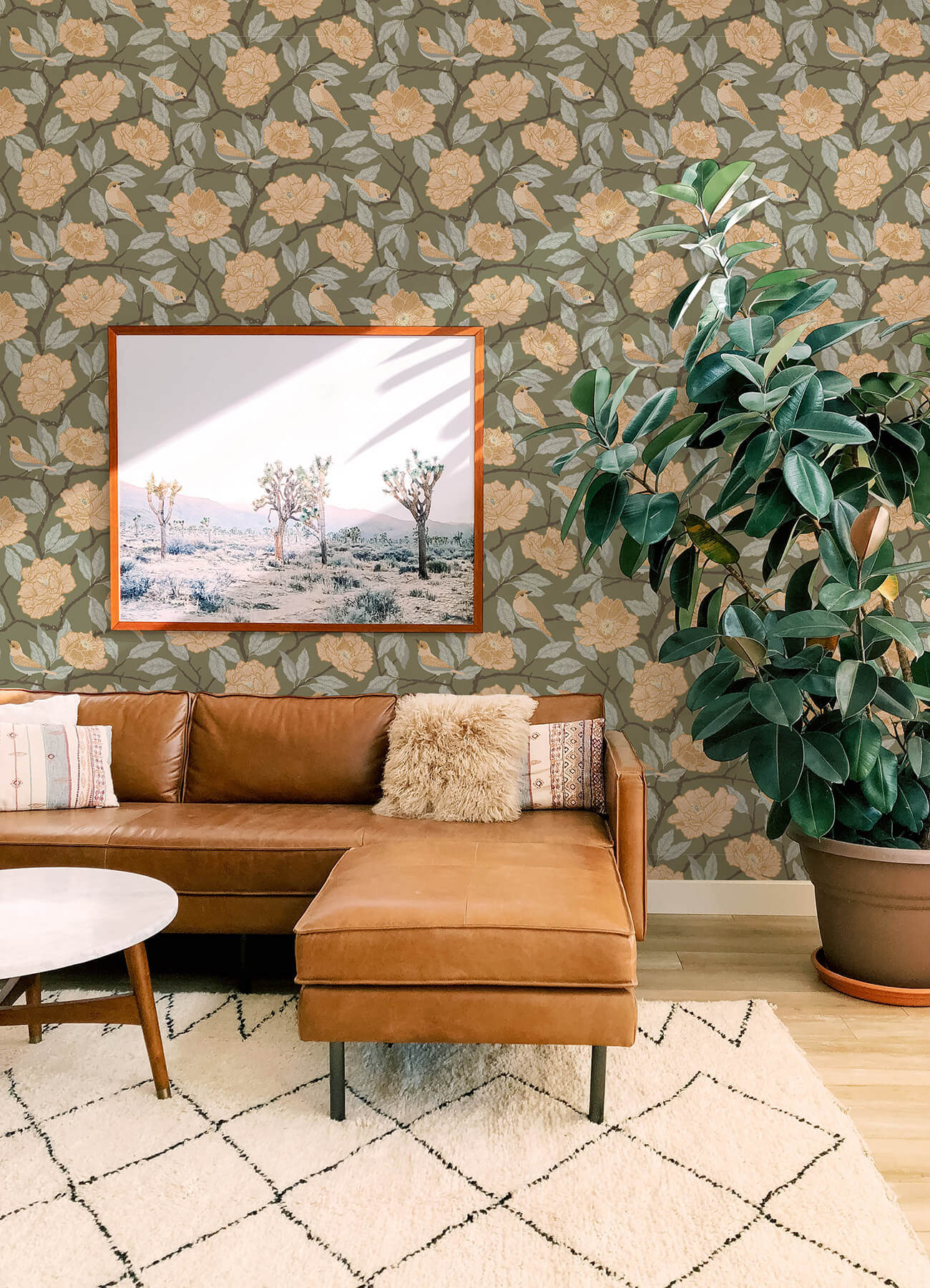 Botanica Bernadina Rosebush Wallpaper