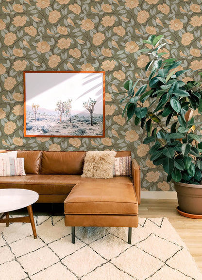 Botanica Bernadina Rosebush Wallpaper