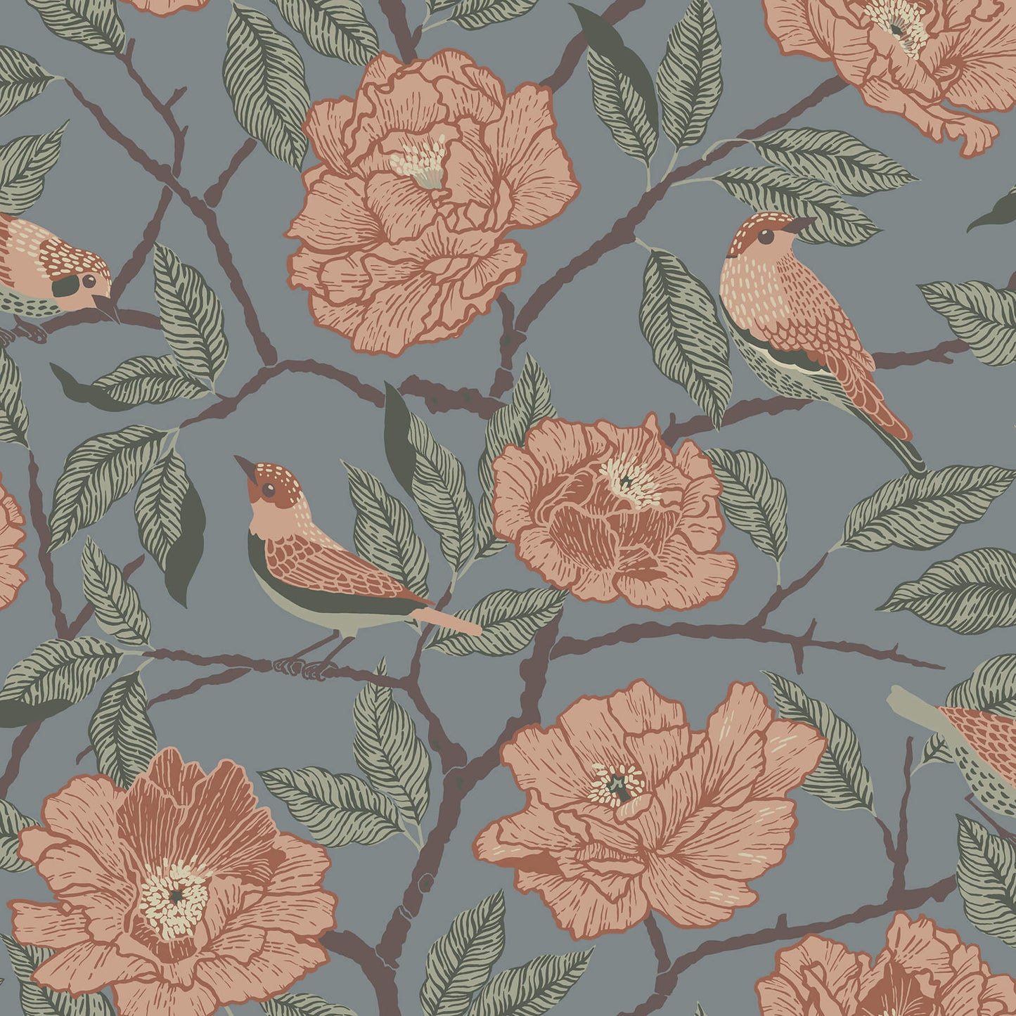 Botanica Bernadina Rosebush Wallpaper