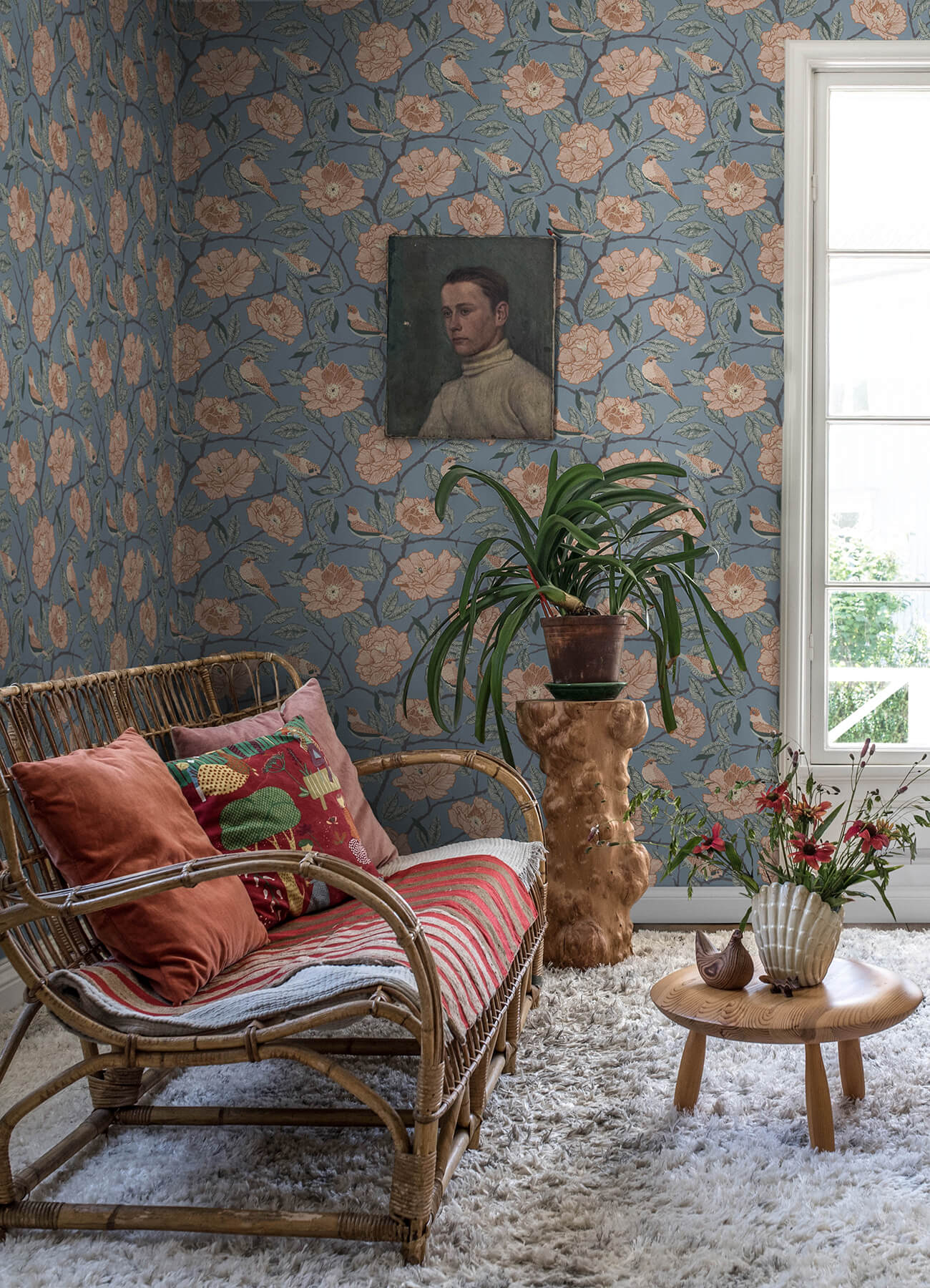 Botanica Bernadina Rosebush Wallpaper