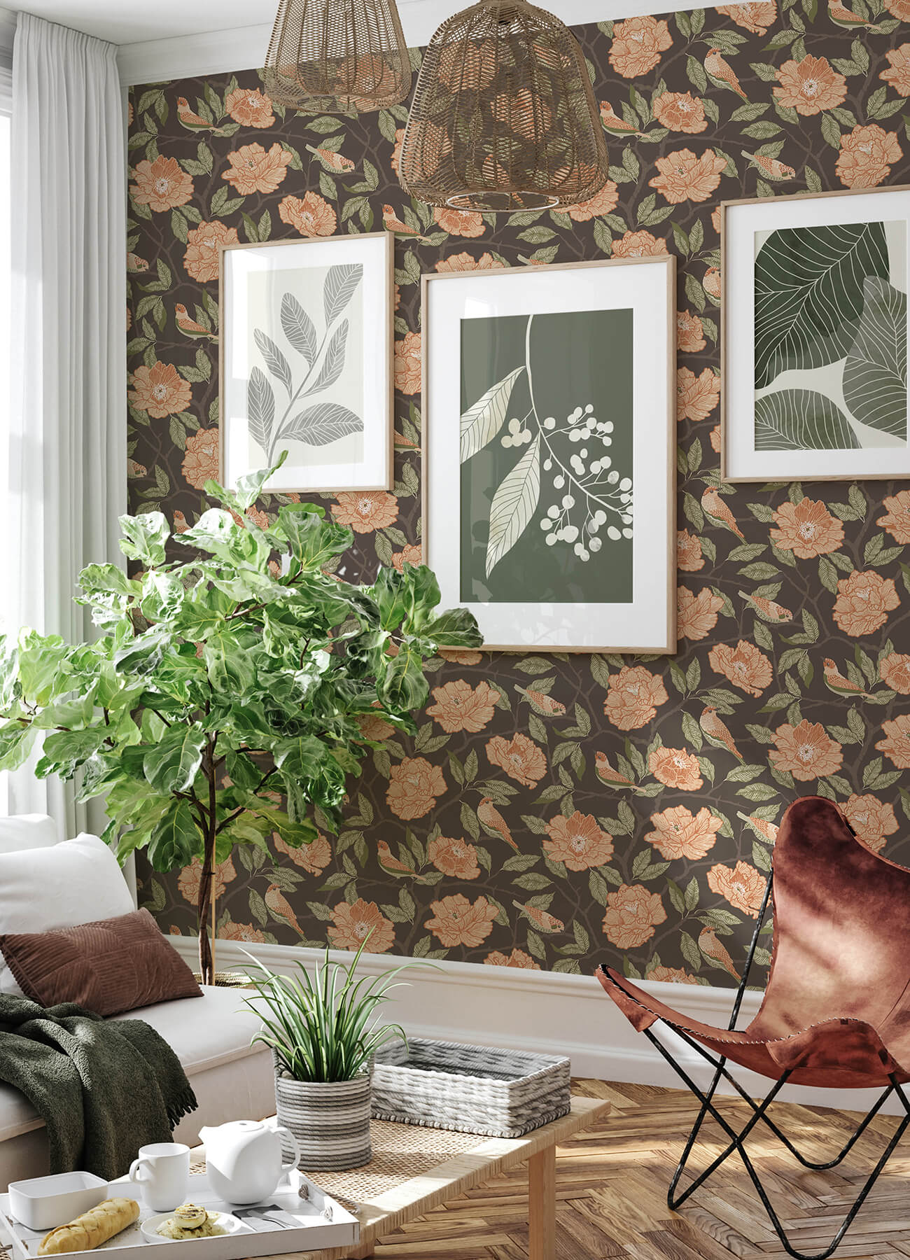 Botanica Bernadina Rosebush Wallpaper