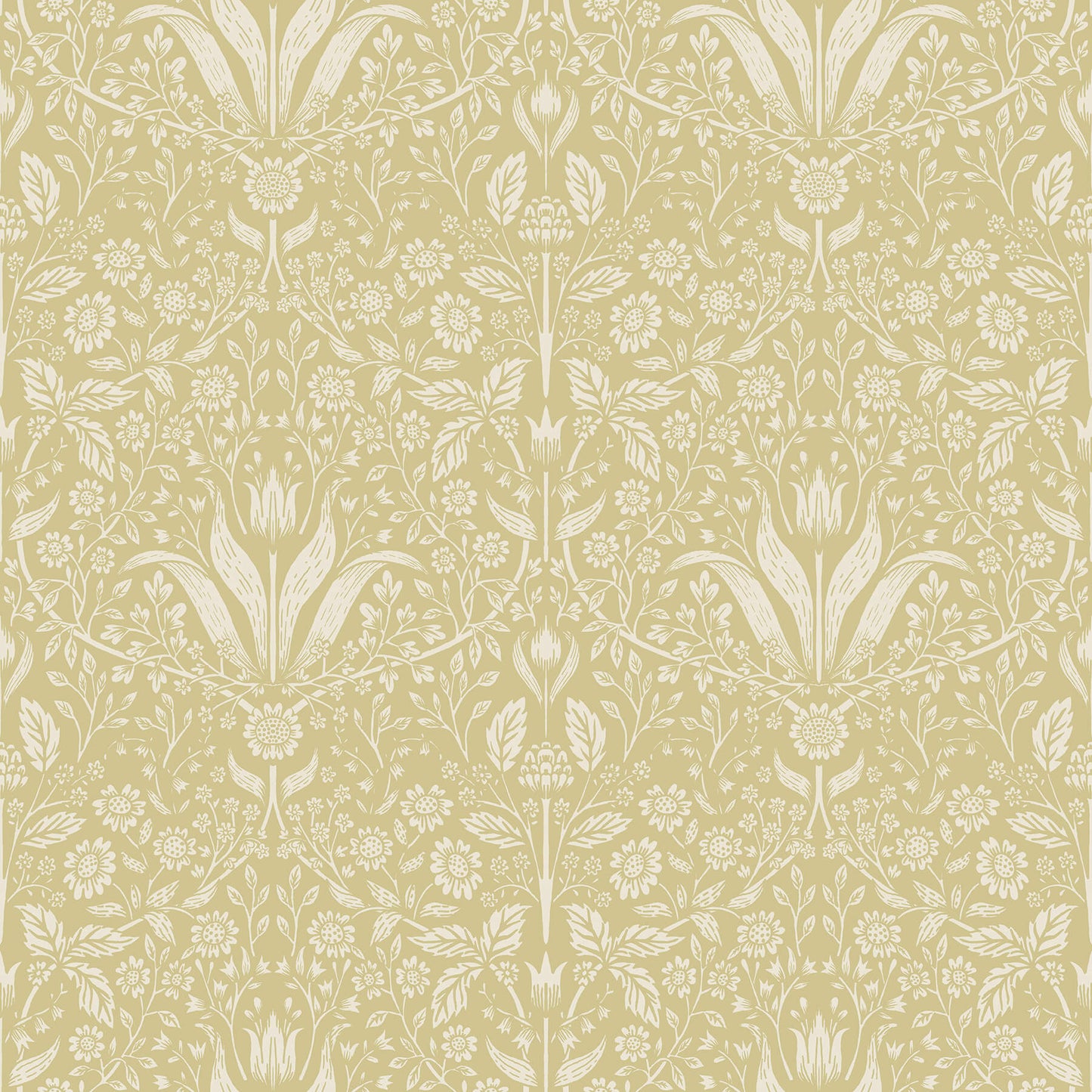 Botanica Mara Tulip Ogee Wallpaper