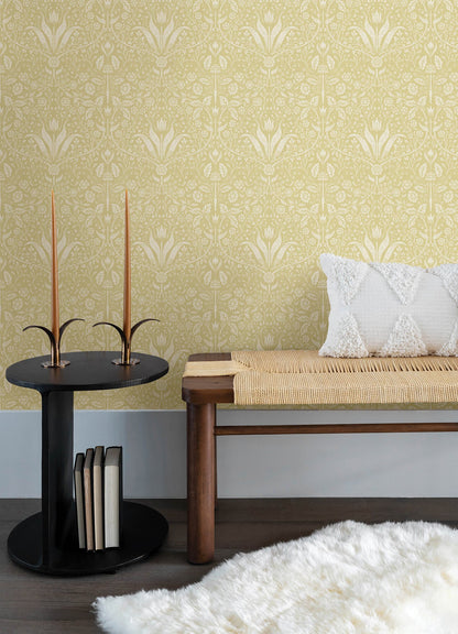 Botanica Mara Tulip Ogee Wallpaper