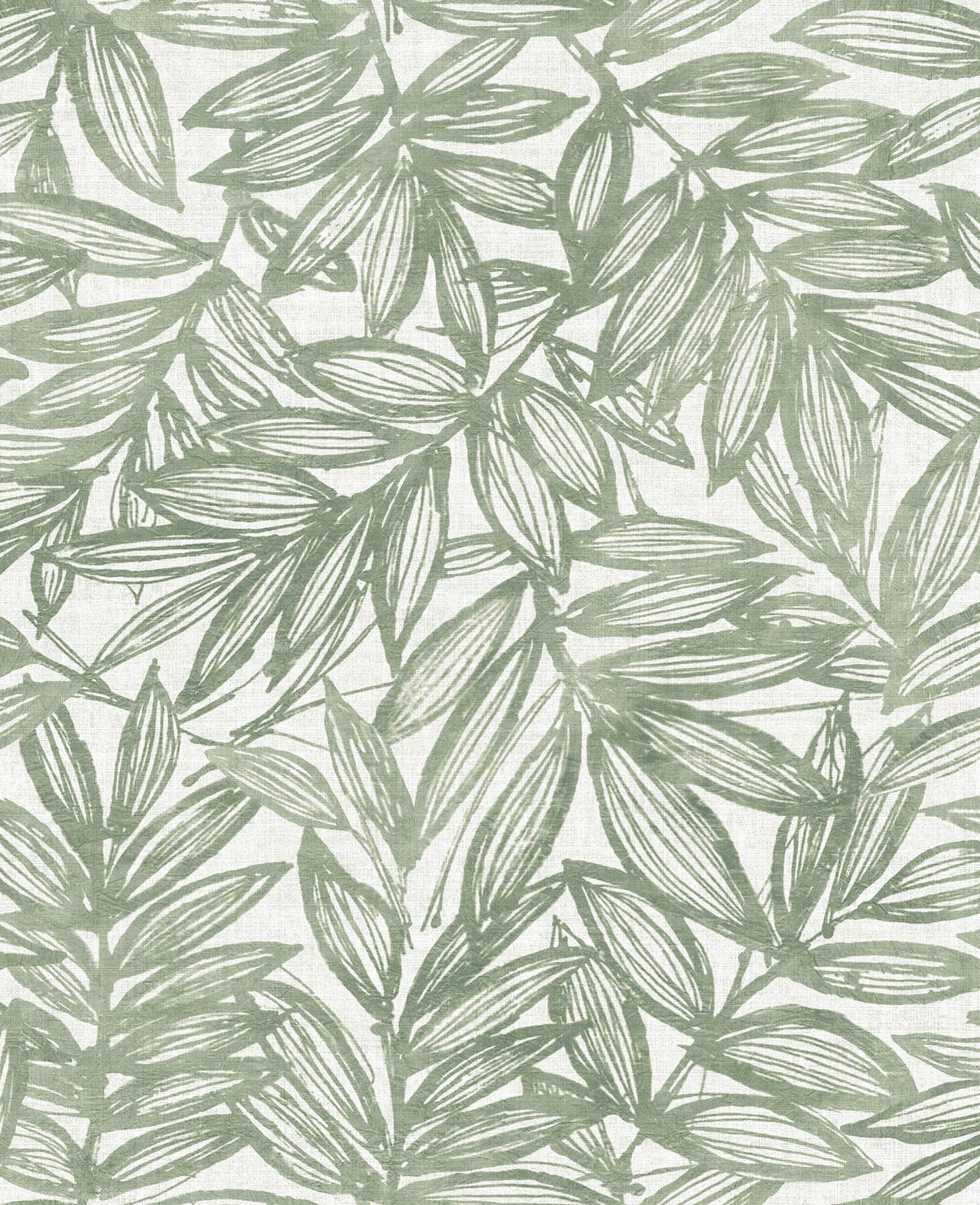 Harmony Rhythmic Leaf Wallpaper