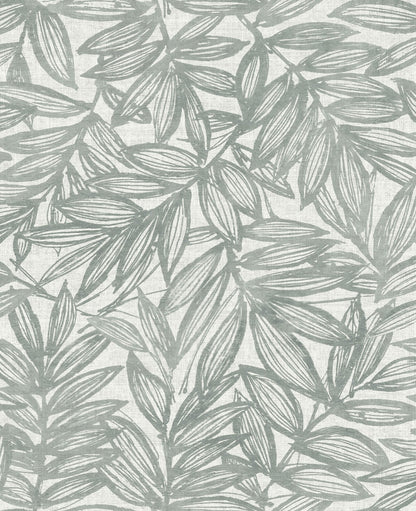 Harmony Rhythmic Leaf Wallpaper