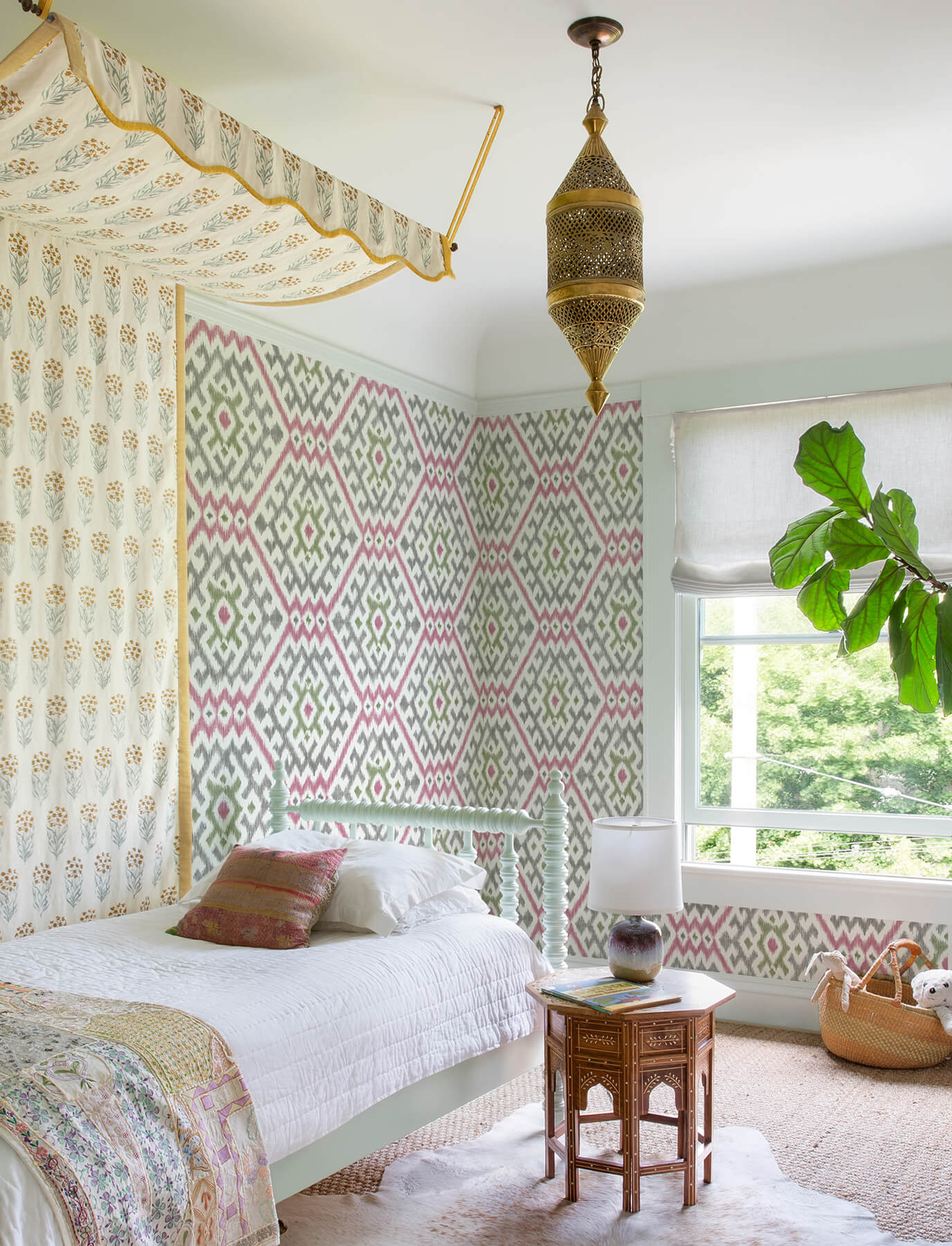 Harmony Solola Ikat Wallpaper