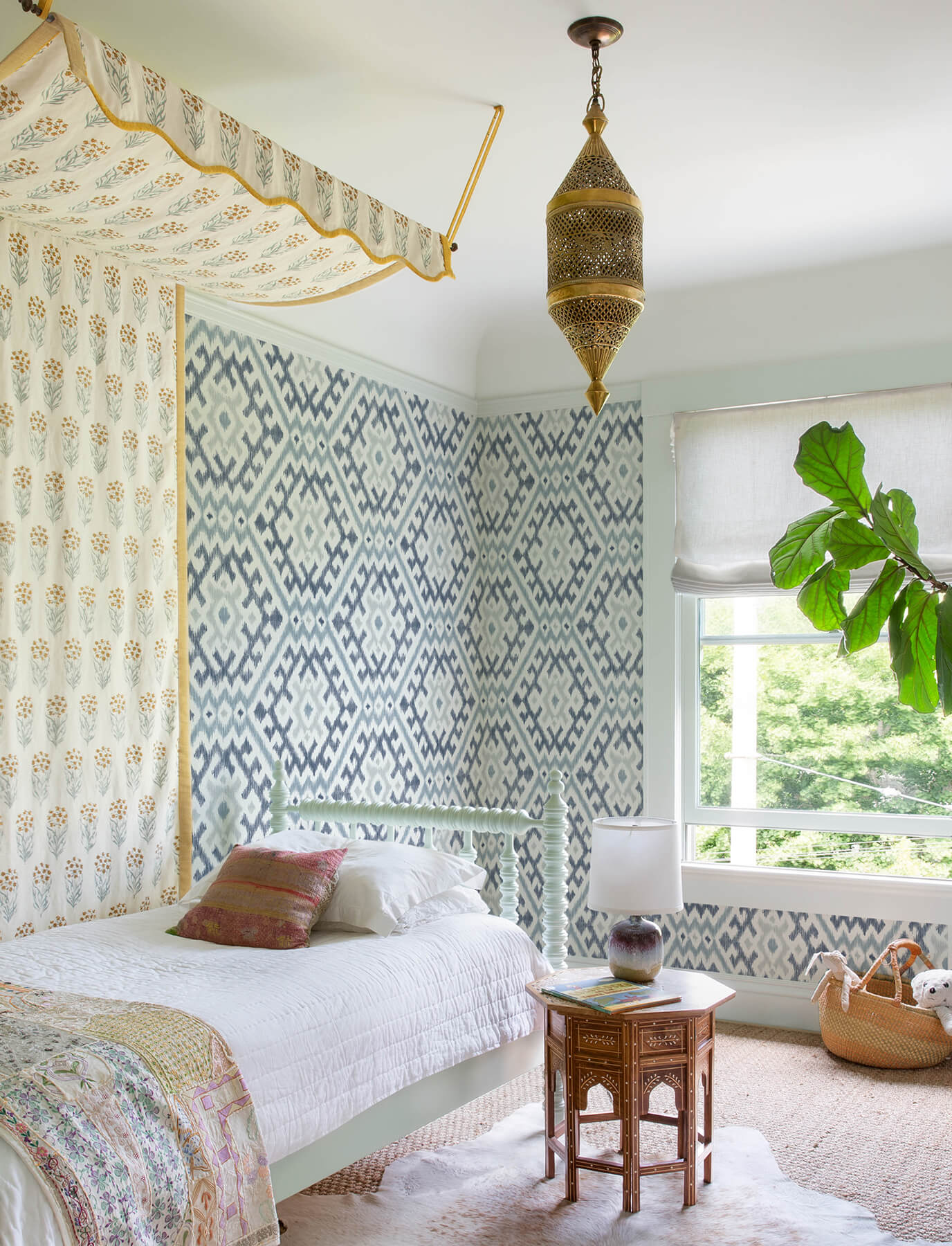 Harmony Solola Ikat Wallpaper