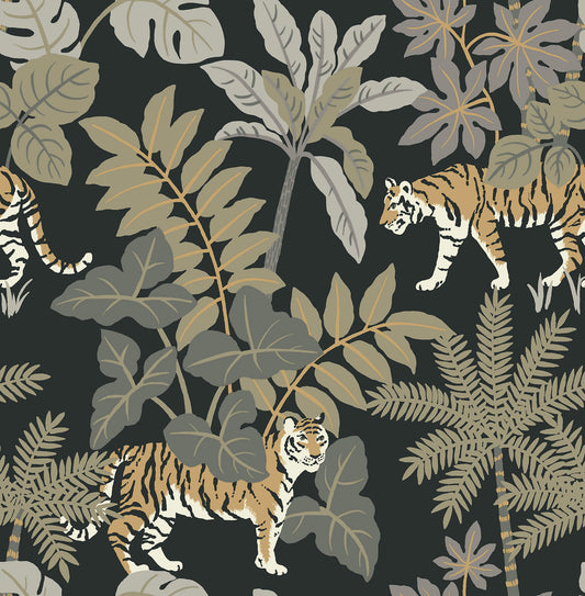Harmony Caspian Jungle Wallpaper